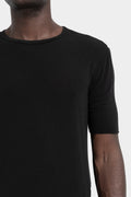 MD75 | AW25 - Regular lightweight cotton t-shirt, Black MD12161