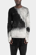 MD75 | AW25 - Spray dyed lightweight wool knit sweater, MD12123