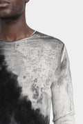 MD75 | AW25 - Spray dyed lightweight wool knit sweater, MD12123