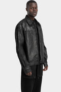 La Haine Inside Us | AW25 - Coated denim jacket M1107