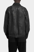 La Haine Inside Us | AW25 - Coated denim jacket M1107