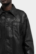 La Haine Inside Us | AW25 - Coated denim jacket M1107