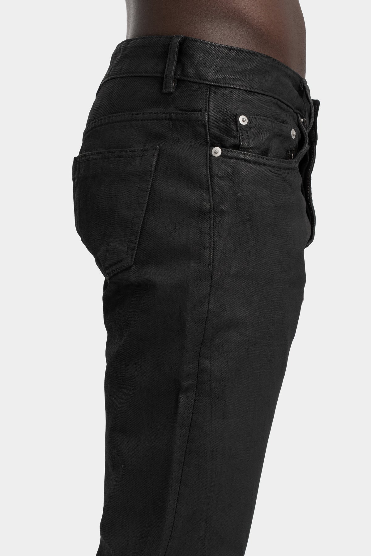 Rick Owens DRKSHDW | AW25 - Fog cut jeans | DU02E7397 BW