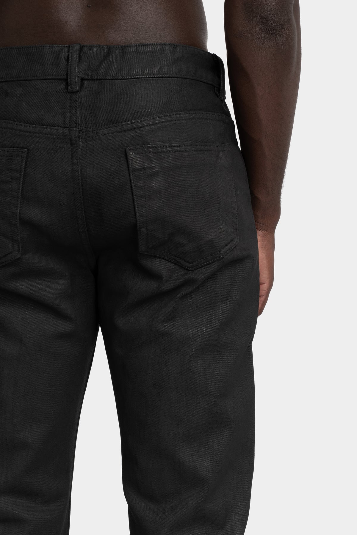 Rick Owens DRKSHDW | AW25 - Fog cut jeans | DU02E7397 BW