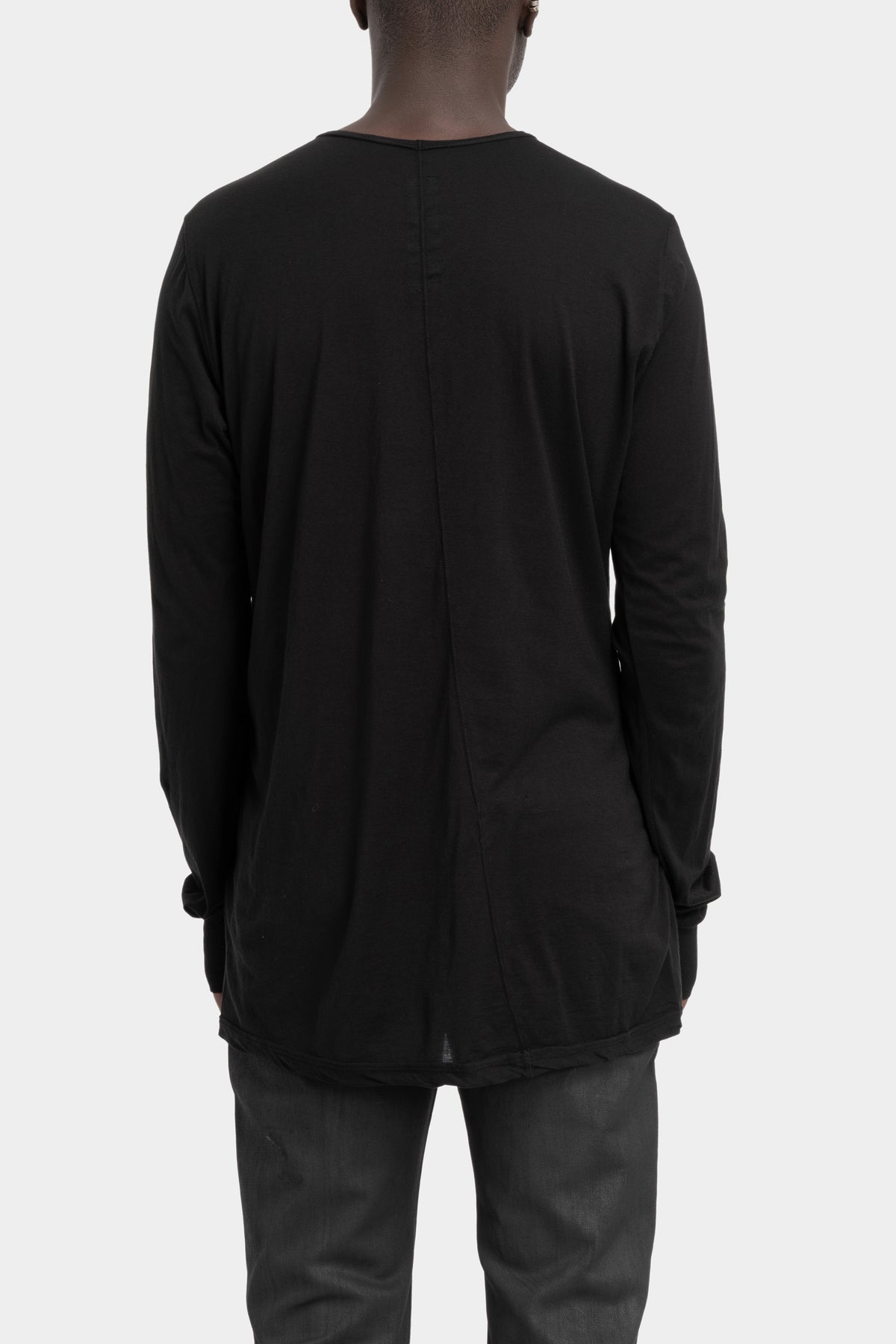 Rick Owens DRKSHDW | AW25 CONCORDIANS - Lightweight Level long-sleeve T-Shirt | DU02E7260 BH