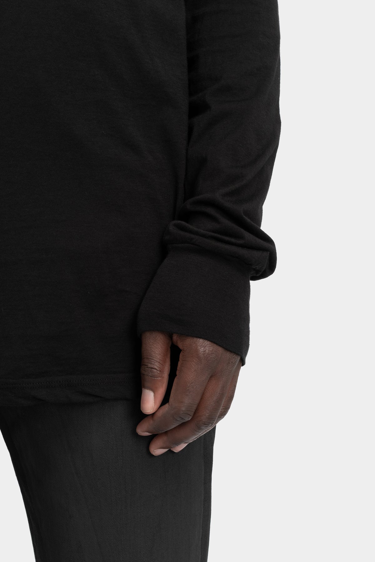 Rick Owens DRKSHDW | AW25 CONCORDIANS - Lightweight Level long-sleeve T-Shirt | DU02E7260 BH