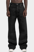 Geth jeans, Black waxed