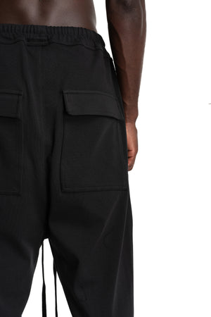 Thom Krom | AW26 - Low Crotch Trousers, Black MST526