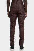 Detroit cut jeans, Scab wax