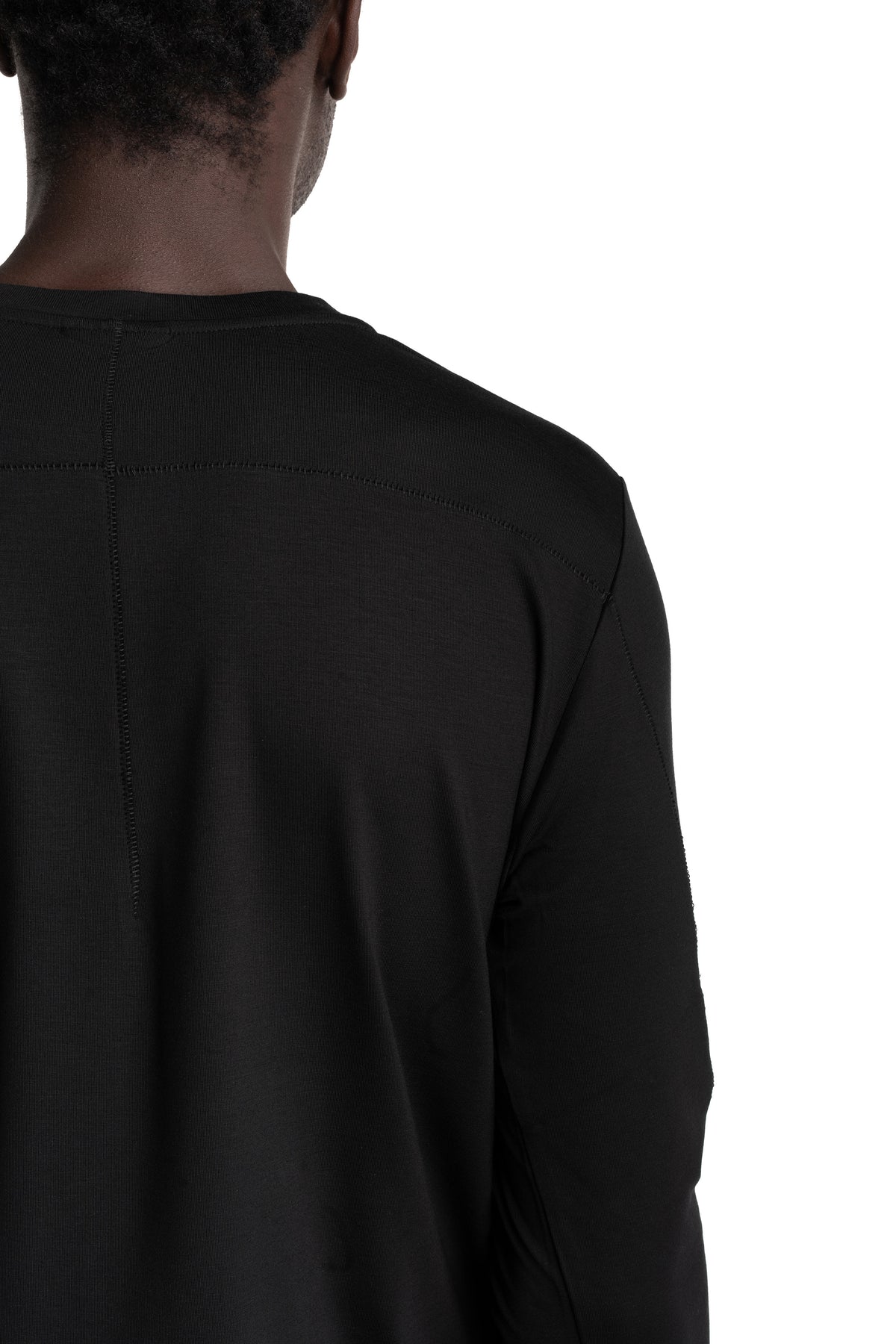 Thom Krom | AW26 - Longsleeve Shirt, Black MTS970
