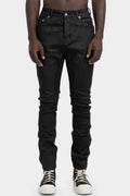 Detroit cut jeans, Black waxed