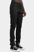 Detroit cut jeans, Black waxed