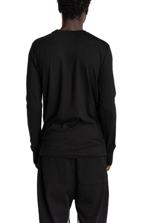 Thom Krom | AW26 - Longsleeve Shirt, Black MTS970