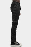 Detroit cut jeans, Black waxed