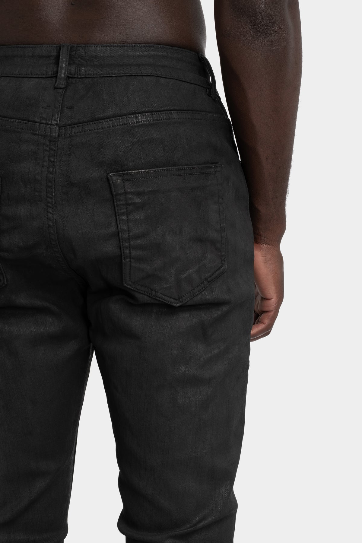 Rick Owens DRKSHDW | AW25 - Detroit cut jeans, waxed DU02E7366 SBW