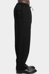 Y’s Yohji Yamamoto | Gabardine wool drawstring trousers ML-P04-103