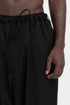 Y’s Yohji Yamamoto | Gabardine wool drawstring trousers ML-P04-103
