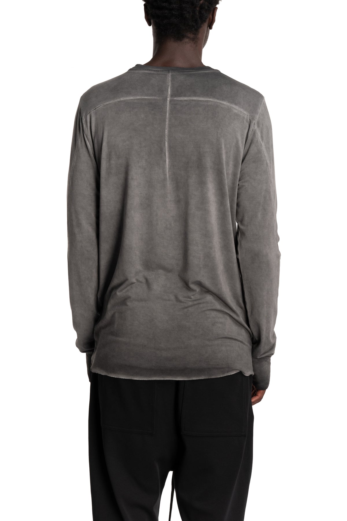 Longsleeve Shirt, Cold Dye Grey