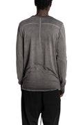Longsleeve Shirt, Cold Dye Grey