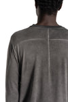 Longsleeve Shirt, Cold Dye Grey