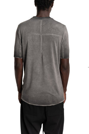 Thom Krom | AW26 - Basic T-Shirt, Cold Dye Grey MTS973