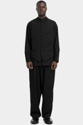 Gabardine wool vest