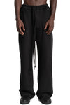 Wide Leg Jersey Trousers