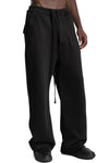 Wide Leg Jersey Trousers
