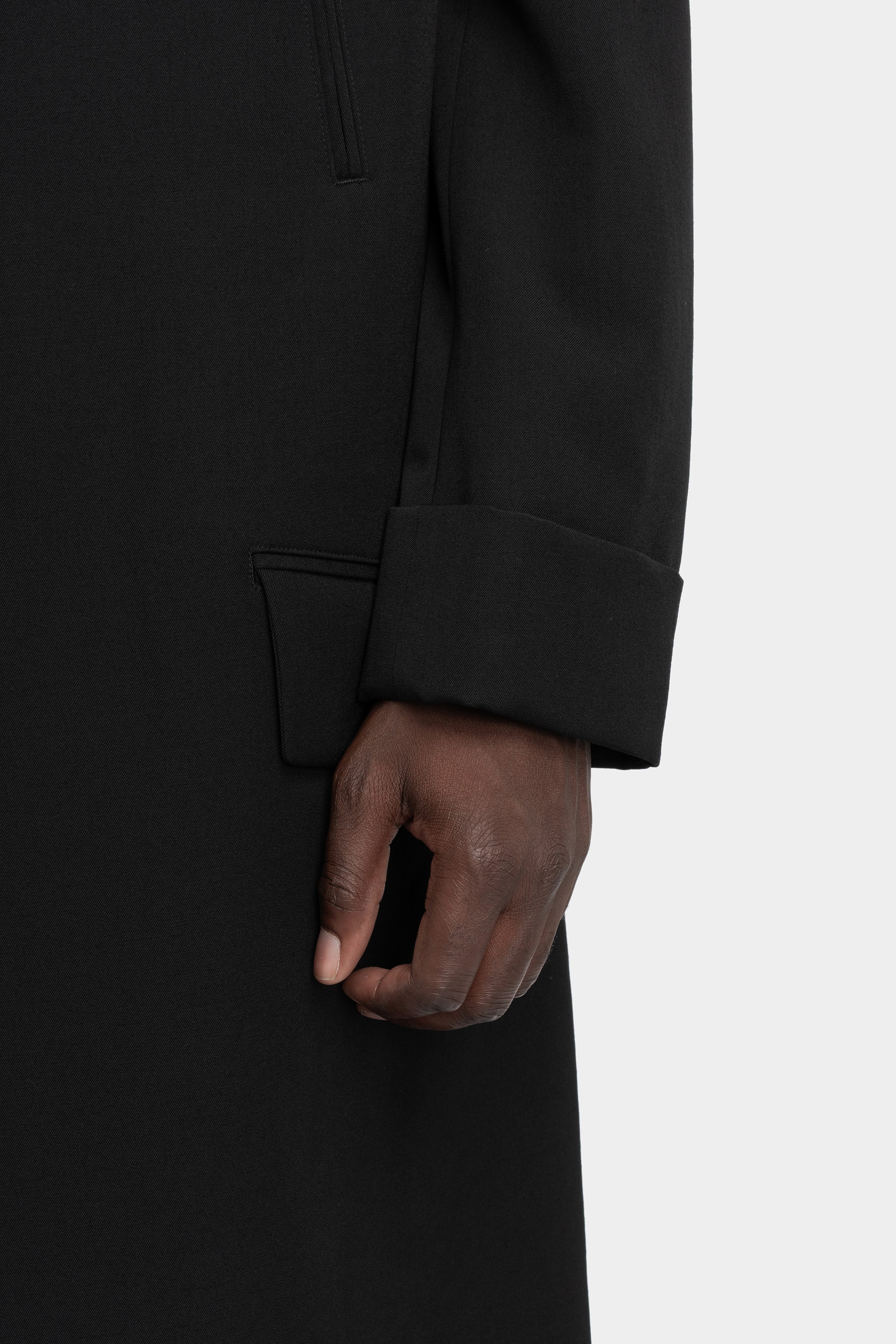 Y's Yohji Yamamoto | AW25 - Long wool coat, ML-J12-103 – ORIMONO.eu