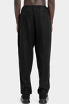 Andrea Ya'aqov  | AW25 - Folded hem wool blend pants, 25MORC35