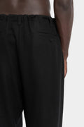 Andrea Ya'aqov  | AW25 - Folded hem wool blend pants, 25MORC35
