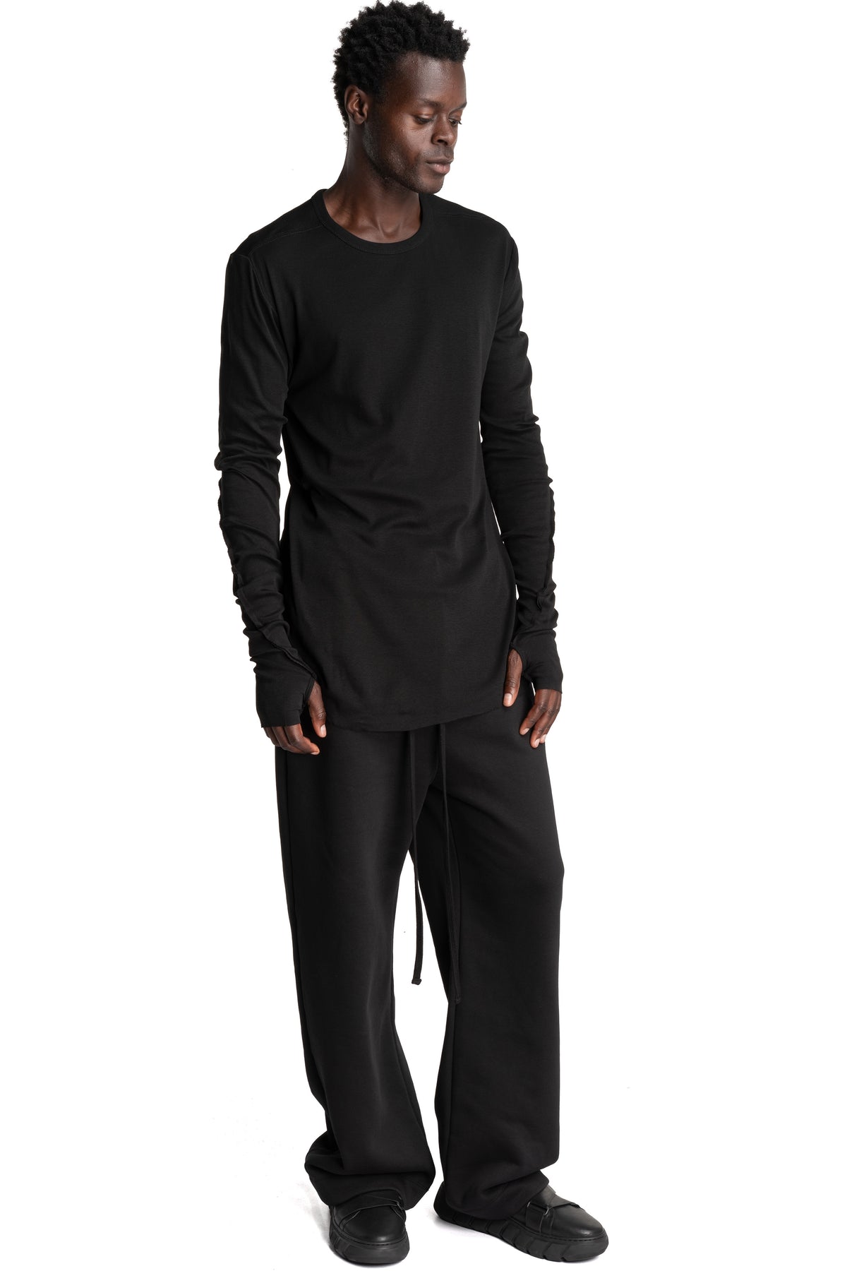 Thom Krom | AW26 - Longsleeve Top, Black MTS999