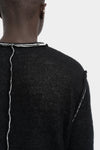 Andrea Ya'aqov | Crewneck knit sweater, 25MFOB71