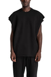 Round Neck Sweat Top, Black