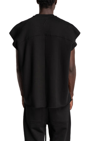 Thom Krom | AW26 - Round Neck Sweat Top, Black MS197