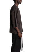 Oversized T-Shirt, Cold Brown