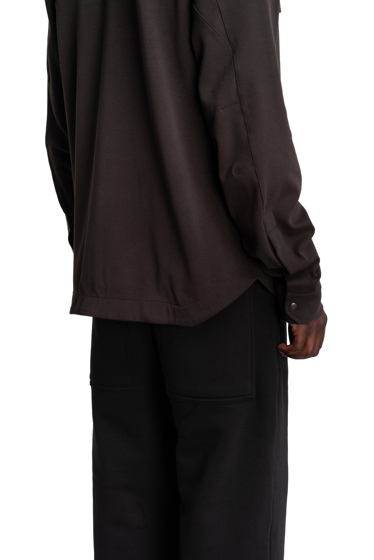 Thom Krom | AW26 - Jersey Shirt, Cold Brown MH183