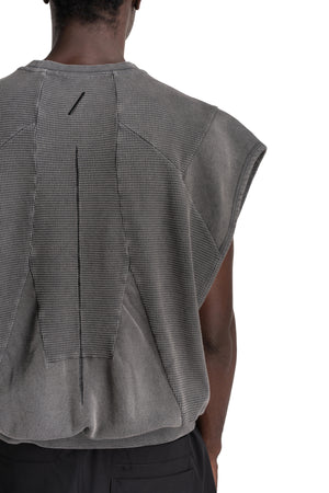 Thom Krom | AW26 - Crew Neck Sweatshirt, Dark Used Grey MS191