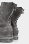 Back zip leather boots | 988ZX