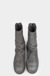 Back zip leather boots | 988ZX