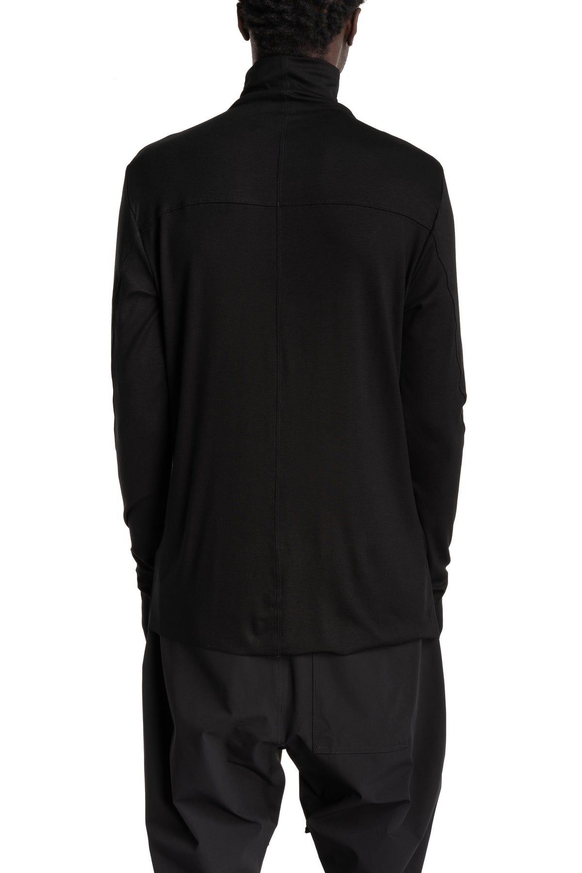 Thom Krom | AW26 - Roll Neck Longsleeve, Black MTS1003