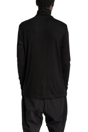 Thom Krom | AW26 - Roll Neck Longsleeve, Black MTS1003