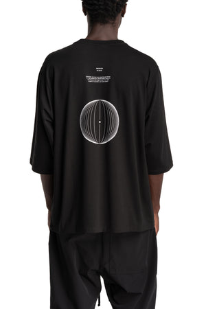Thom Krom | AW26 - Printed T-Shirt, Black MTS995