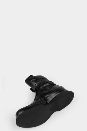 La Haine Inside Us | AW25 - Laced leather boots, M1197