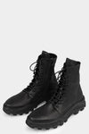 Puro | AW25 - Laced calf leather combat boots (BALANCED TASKER)
