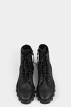 Puro | AW25 - Laced calf leather combat boots (BALANCED TASKER)