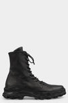 Puro | AW25 - Laced calf leather combat boots (BALANCED TASKER)