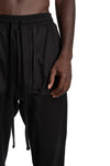 Drop Crotch Cargo Trousers