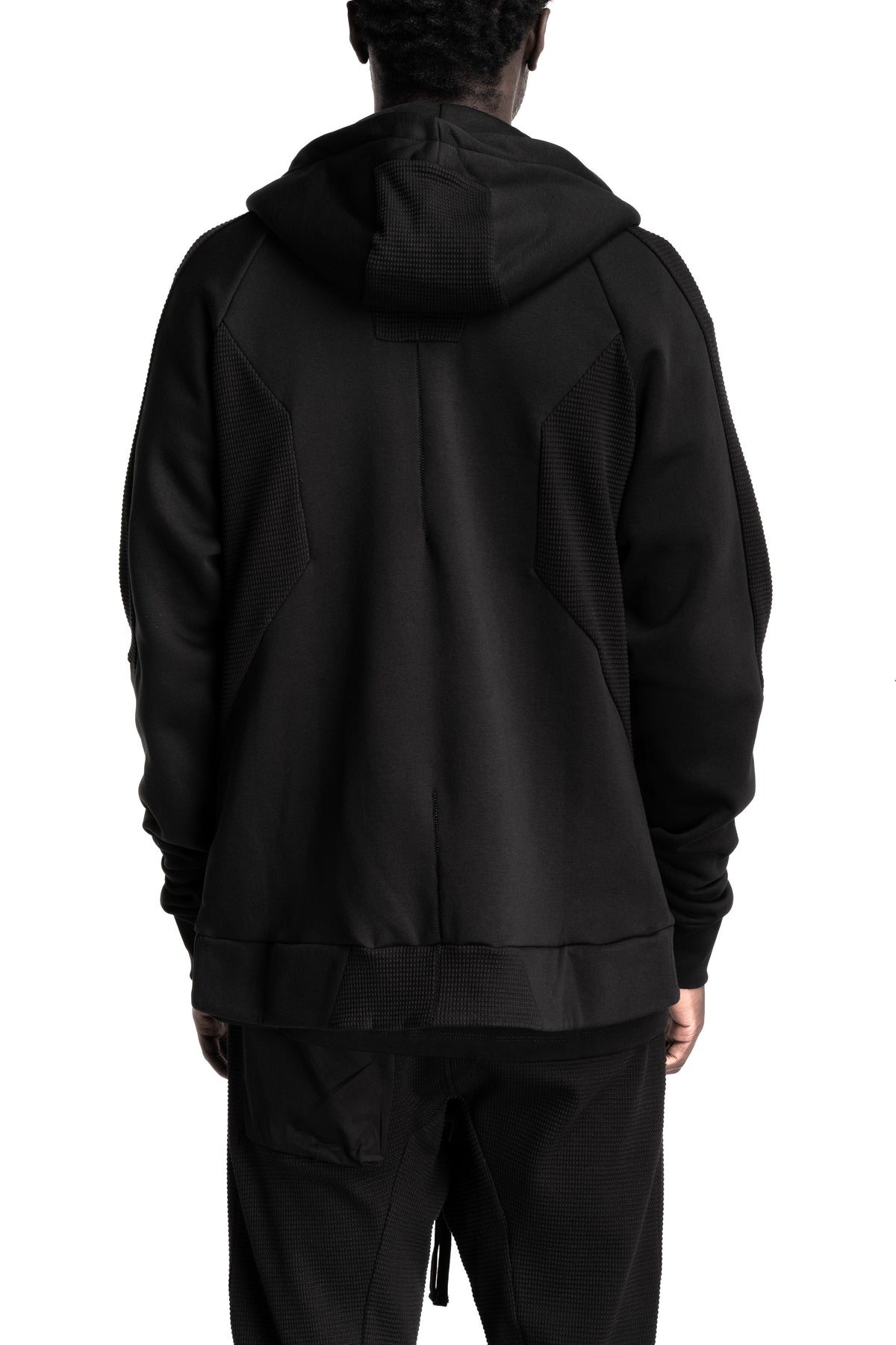 Thom Krom | AW26 - Hooded Zip Jacket, Black MSJ701