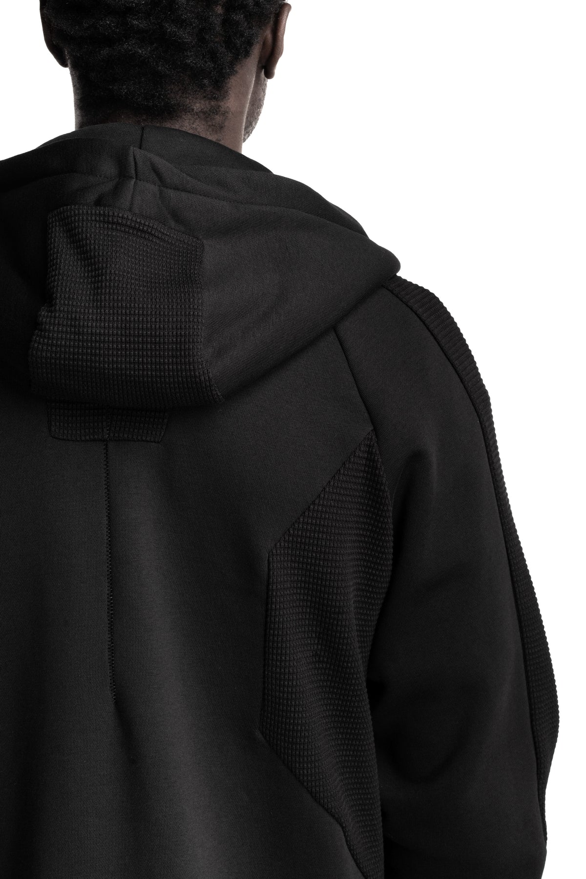 Thom Krom | AW26 - Hooded Zip Jacket, Black MSJ701